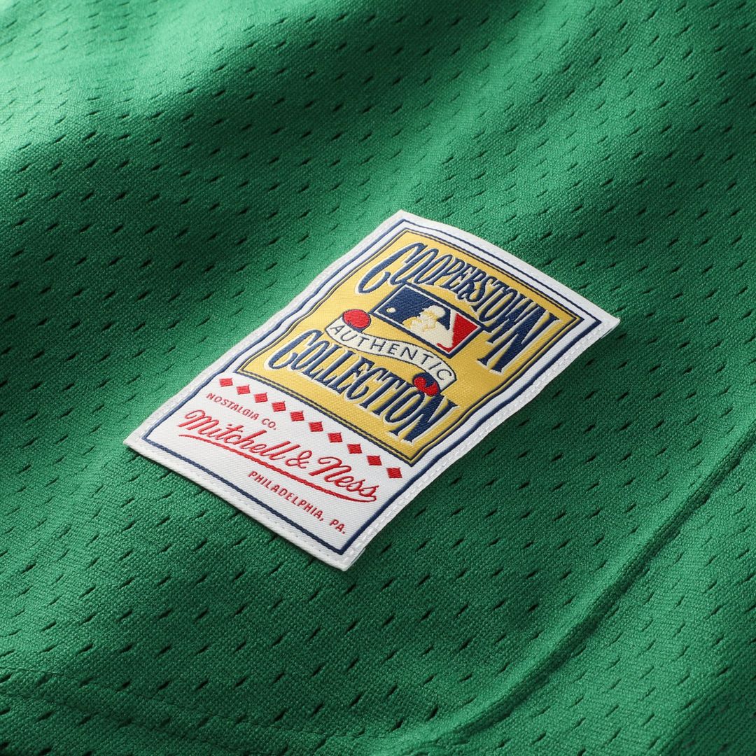 Men's Boston Red Sox David Ortiz Kelly Green Big & Tall Mesh Batting Practice Jersey