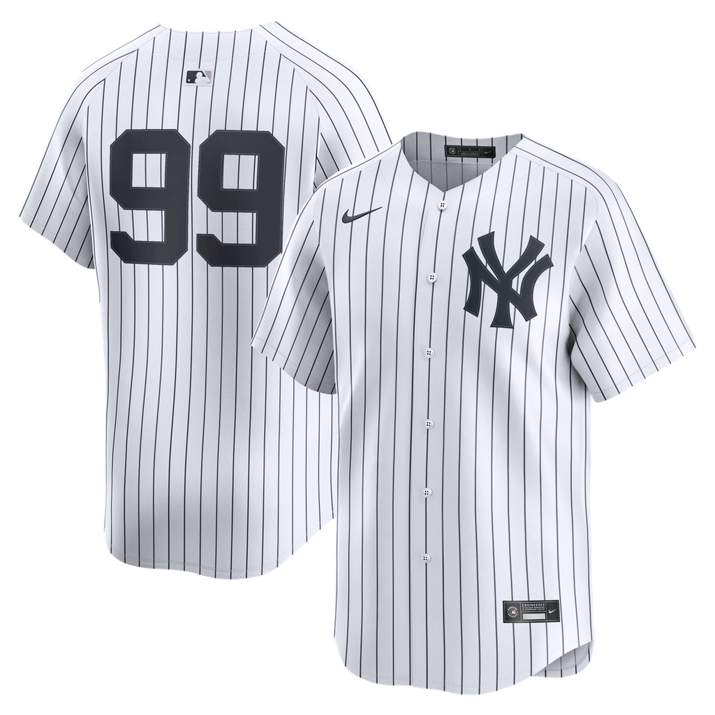Men's New York Yankees Aaron Judge White Home Player Jersey