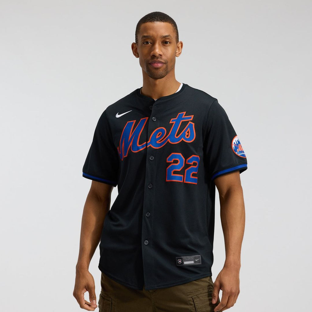 Men's New York Mets Juan Soto Black Alternate Player Jersey