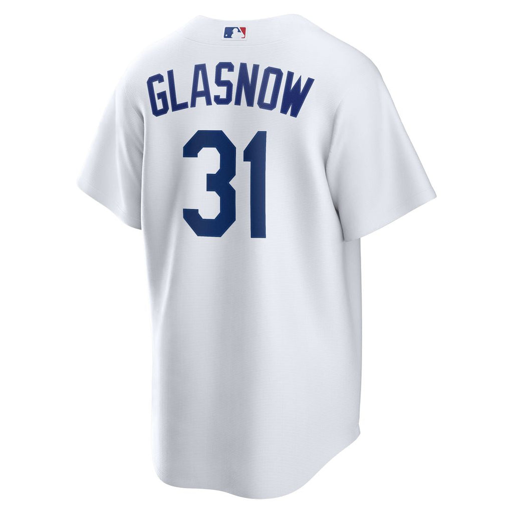 Men's Los Angeles Dodgers Tyler Glasnow White Home Replica Jersey