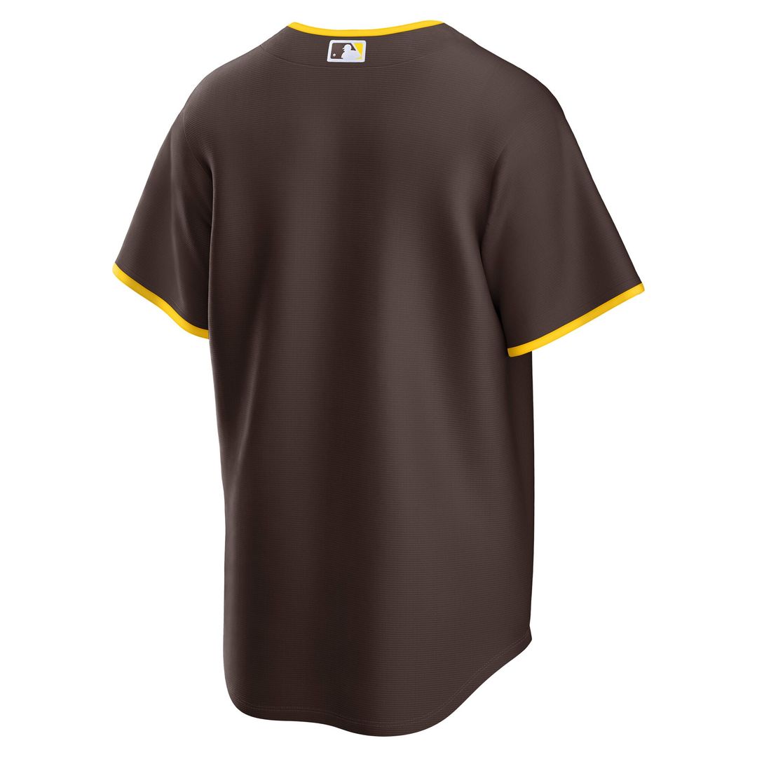 Men's San Diego Padres Brown Road Replica Jersey