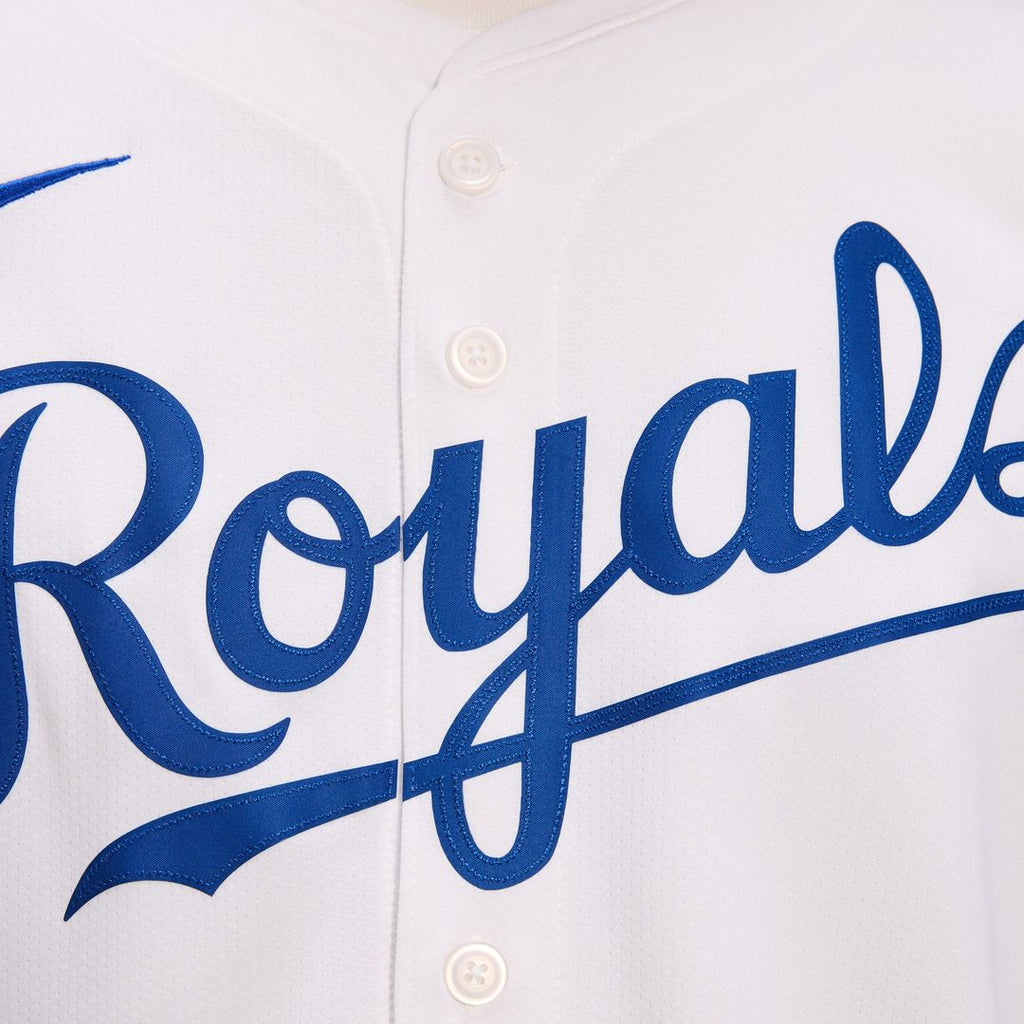 Men's Kansas City Royals White Home Jersey