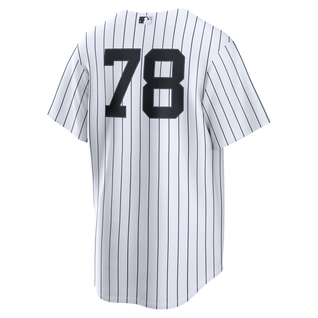 Men's New York Yankees Spencer Jones White Home Replica Jersey