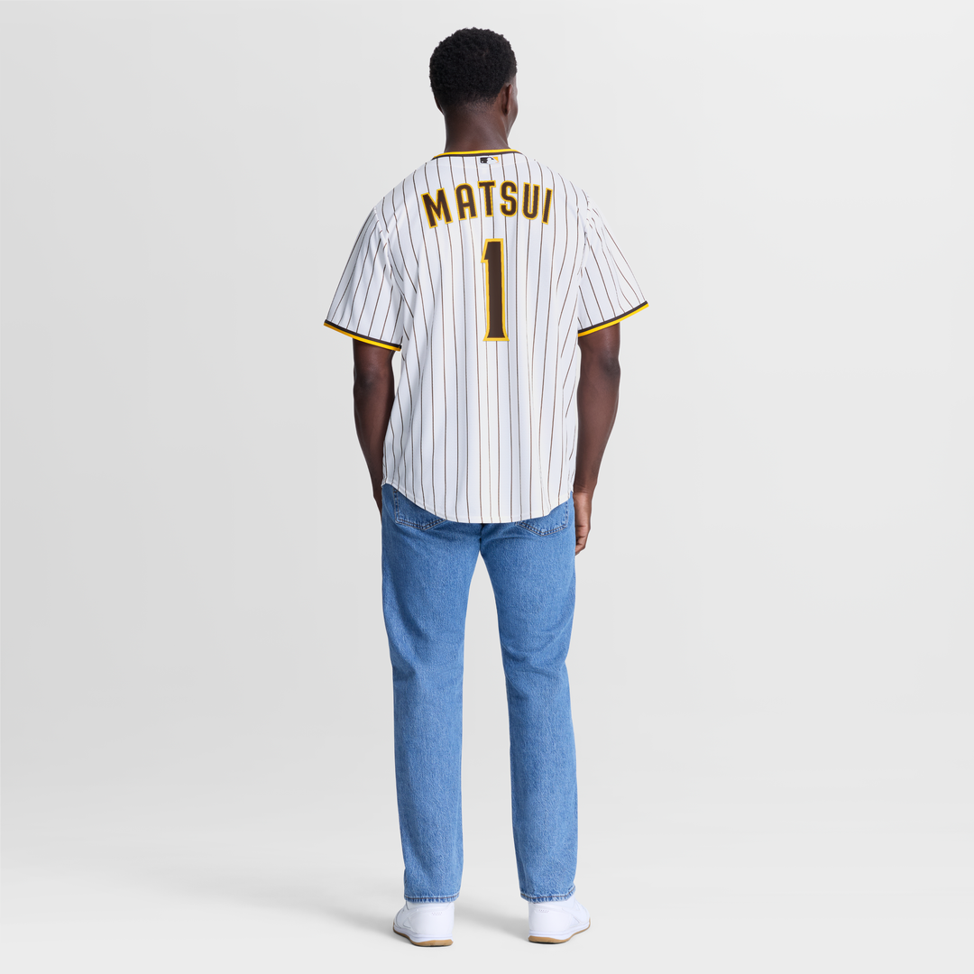 Men's San Diego Padres Yuki Matsui White Home Replica Jersey