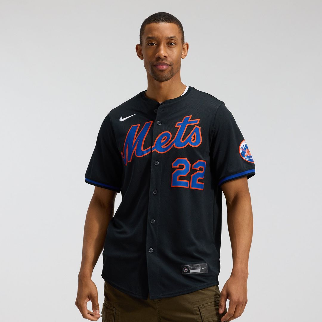 Men's New York Mets Juan Soto Black Alternate Player Jersey