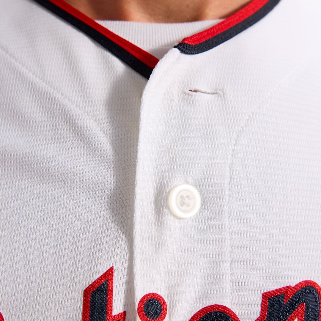 Men's Washington Nationals CJ Abrams White Home Replica Jersey