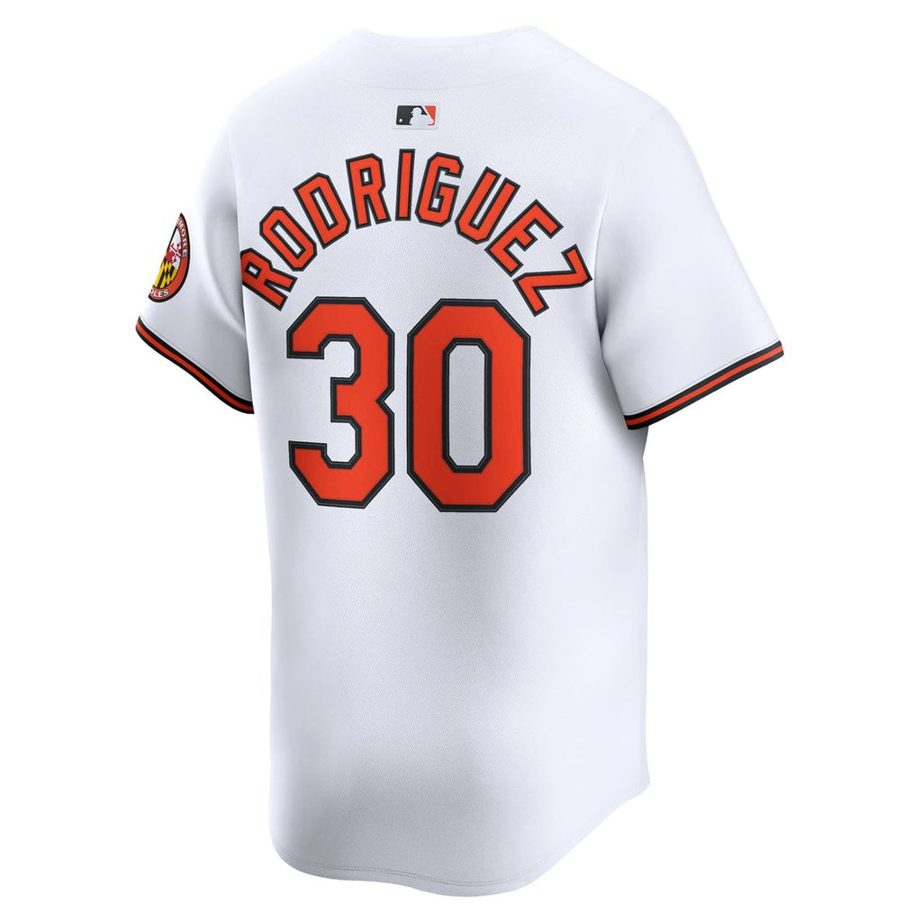 Men's Baltimore Orioles Grayson Rodriguez White Home Player Jersey