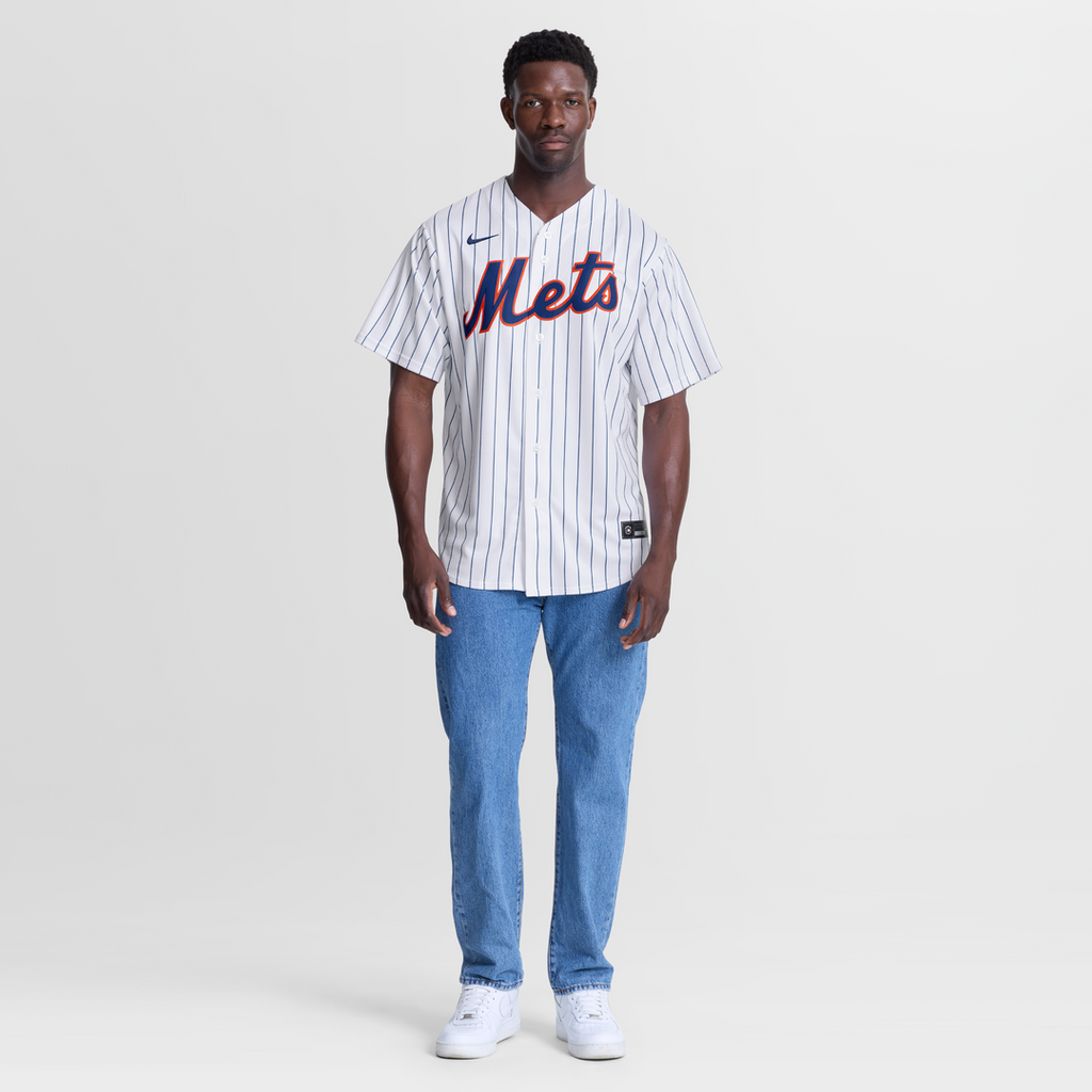 Men's New York Mets Bo Bichette White Home Replica Jersey
