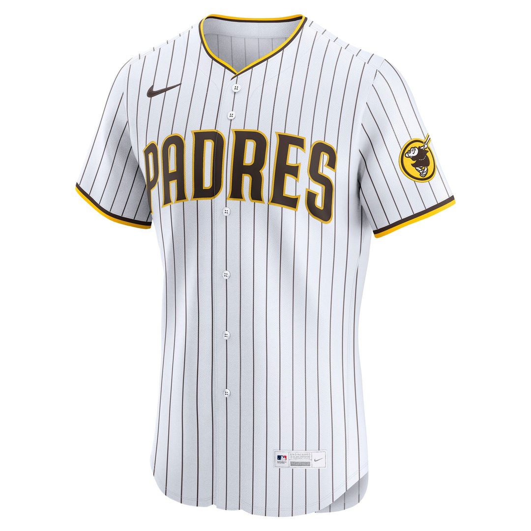 Men's San Diego Padres White Home Elite Jersey