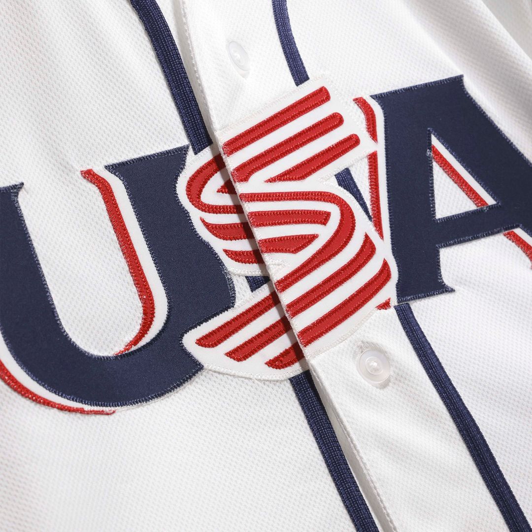 Men's USA Baseball Cal Raleigh White 2026 World Baseball Classic Home Jersey