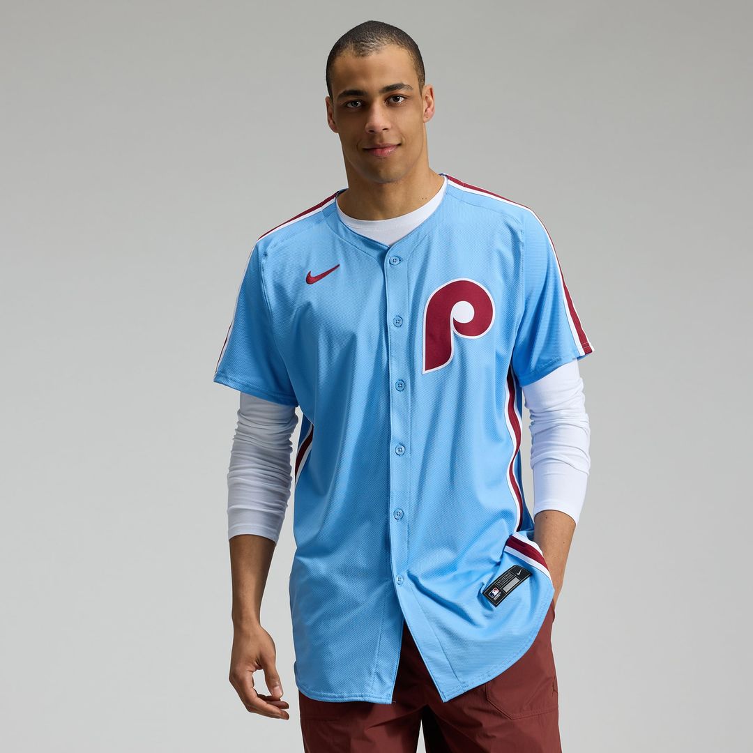 Men's Philadelphia Phillies White Home Elite Jersey