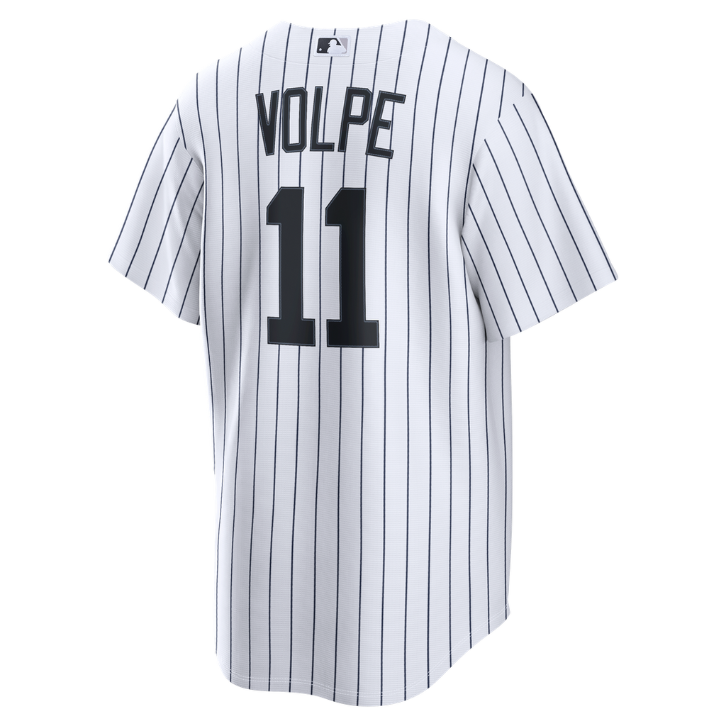Men's New York Yankees Anthony Volpe White Home Replica Jersey