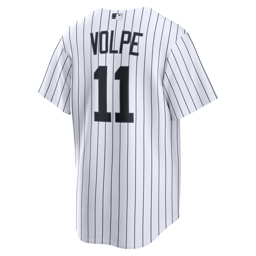 Men's New York Yankees Anthony Volpe White Home Replica Jersey