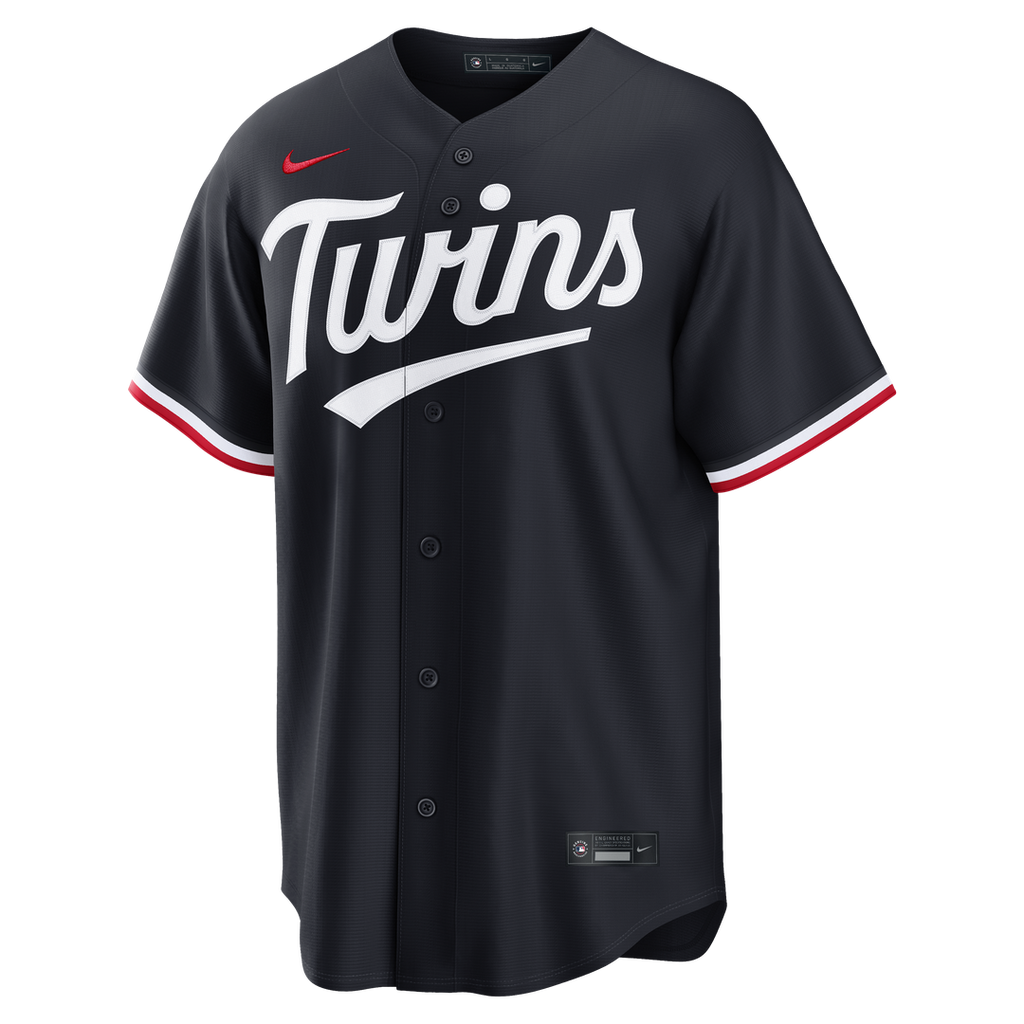 Men's Minnesota Twins Navy Alternate Replica Jersey