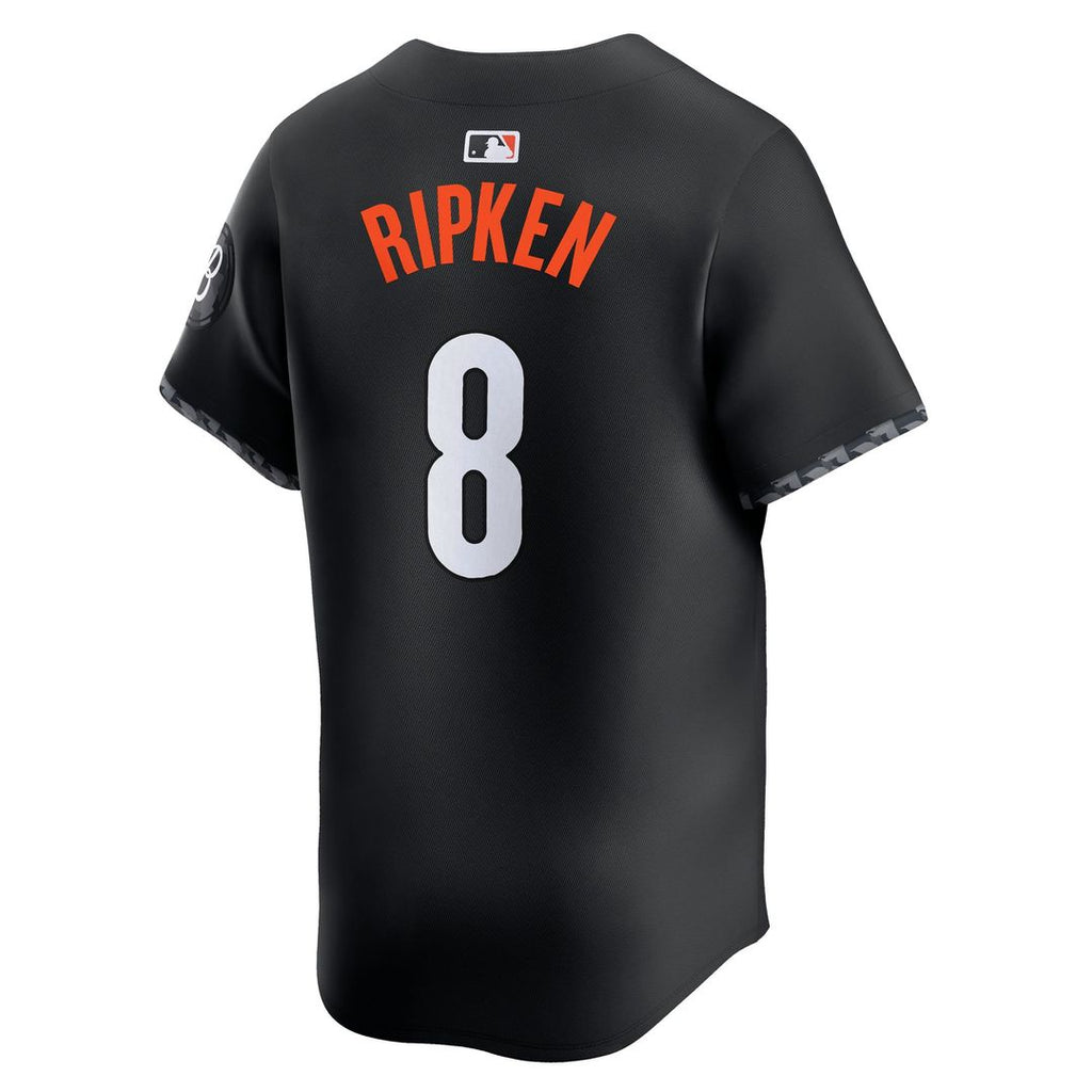 Men's Baltimore Orioles Cal Ripken Jr. Black City Connect Player Jersey