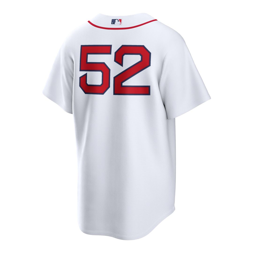 Men's Boston Red Sox Wilyer Abreu White Home Replica Jersey