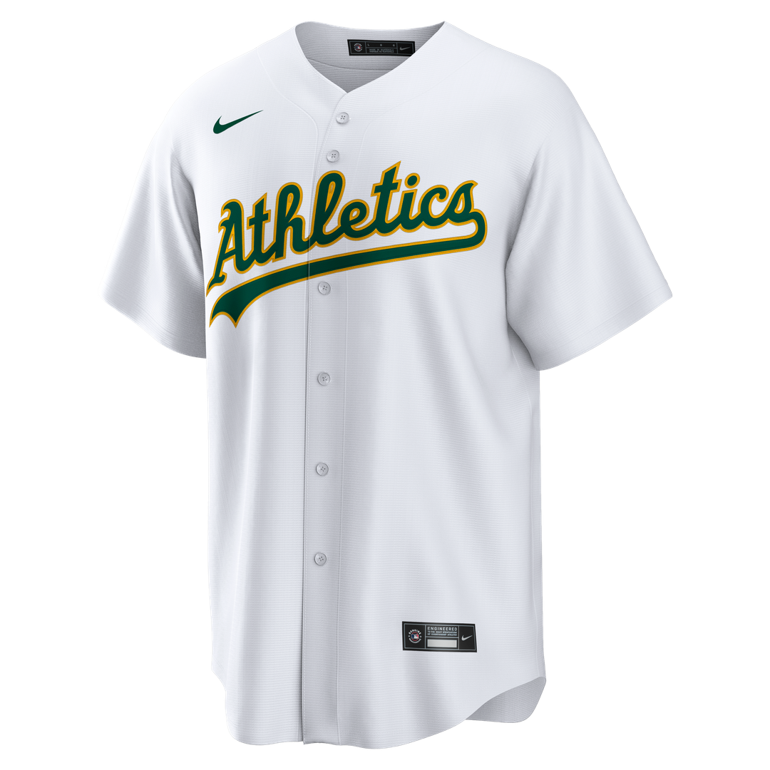 Men's Athletics Jeff McNeil White Home Replica Jersey