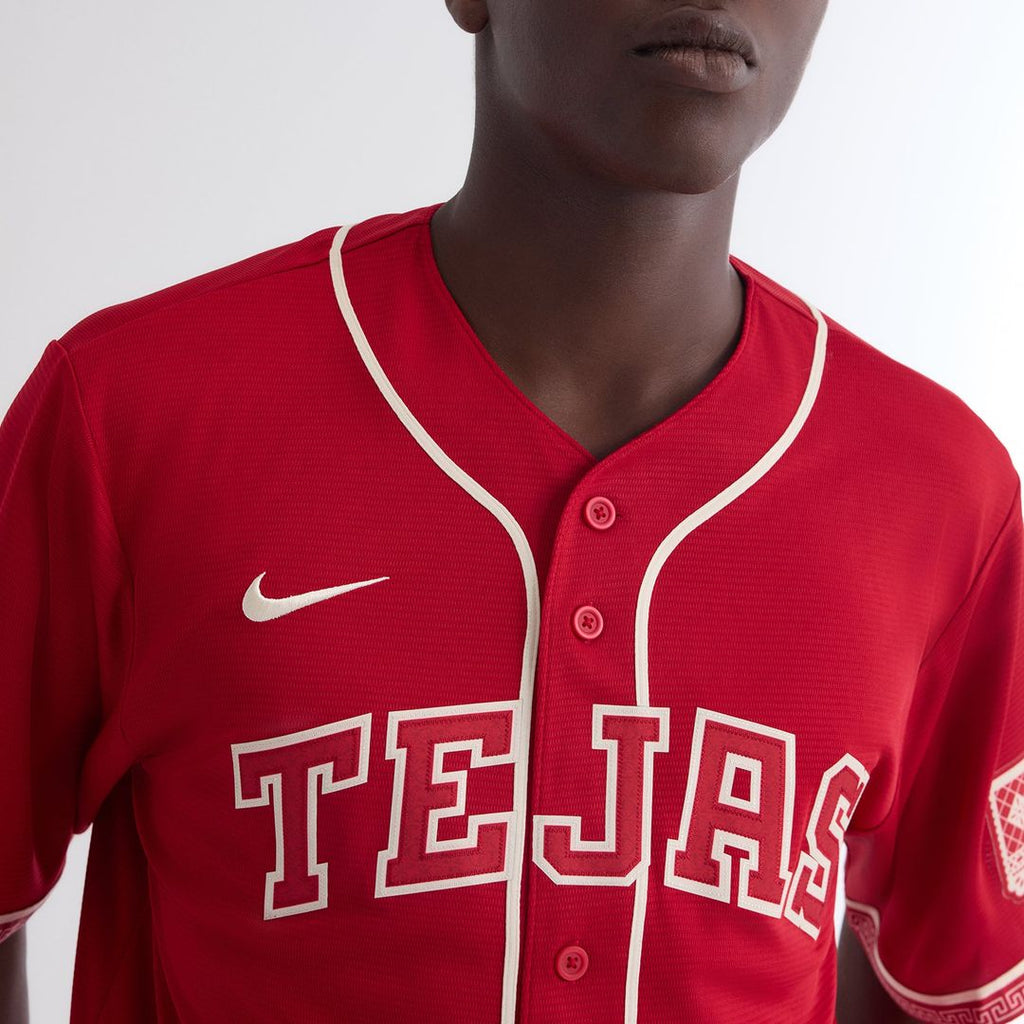 Men's Texas Rangers Red 2026 City Connect Stadium Jersey