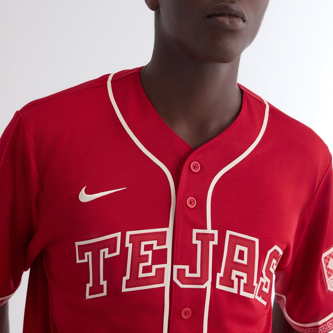 Men's Texas Rangers Red 2026 City Connect Stadium Jersey