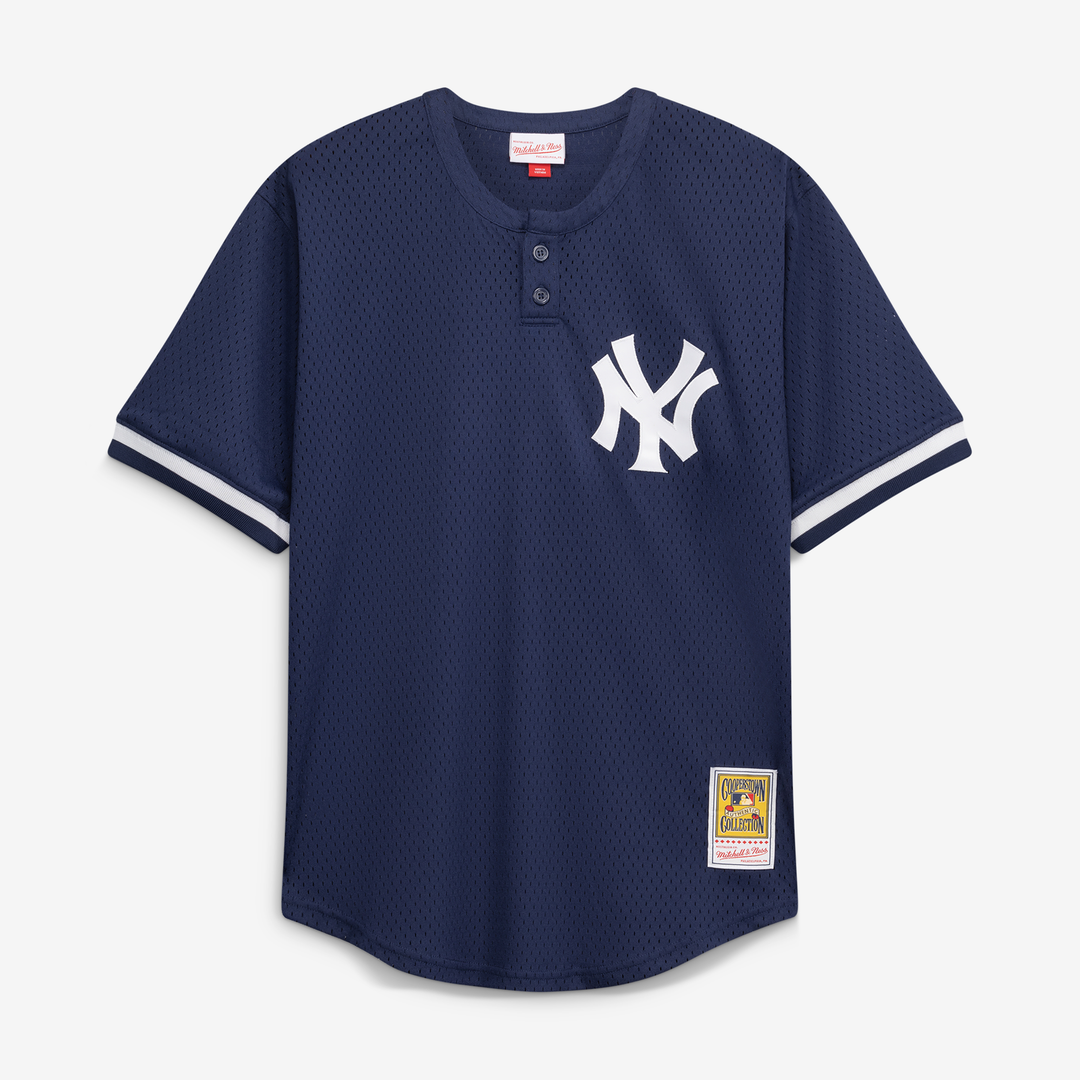 Men's New York Yankees Derek Jeter Navy Big & Tall Batting Practice Replica Player Jersey