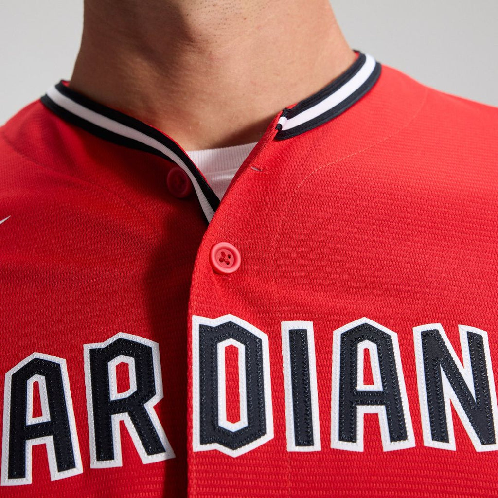 Men's Cleveland Guardians Red Alternate 2 Replica Jersey