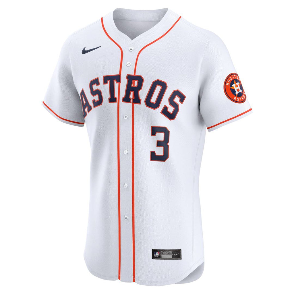 Men's Houston Astros Jeremy Peña White Home Elite Player Jersey