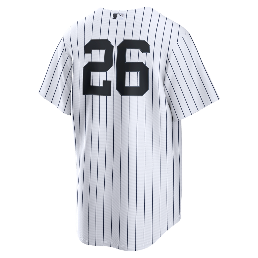 Men's New York Yankees Luis García Jr. White Home Replica Jersey