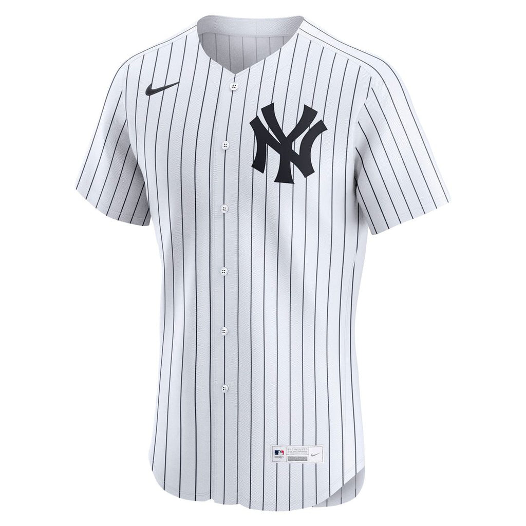 Men's New York Yankees White Home Elite Jersey