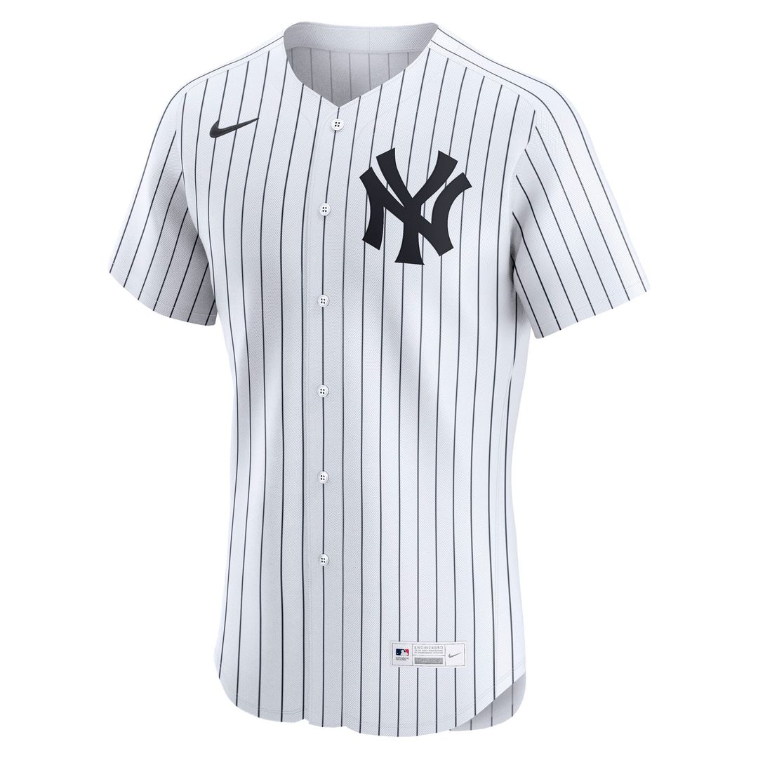 Men's New York Yankees White Home Elite Jersey