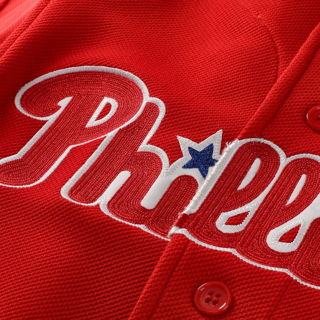 Men's Philadelphia Phillies Ryan Howard Red Batting Practice Jersey