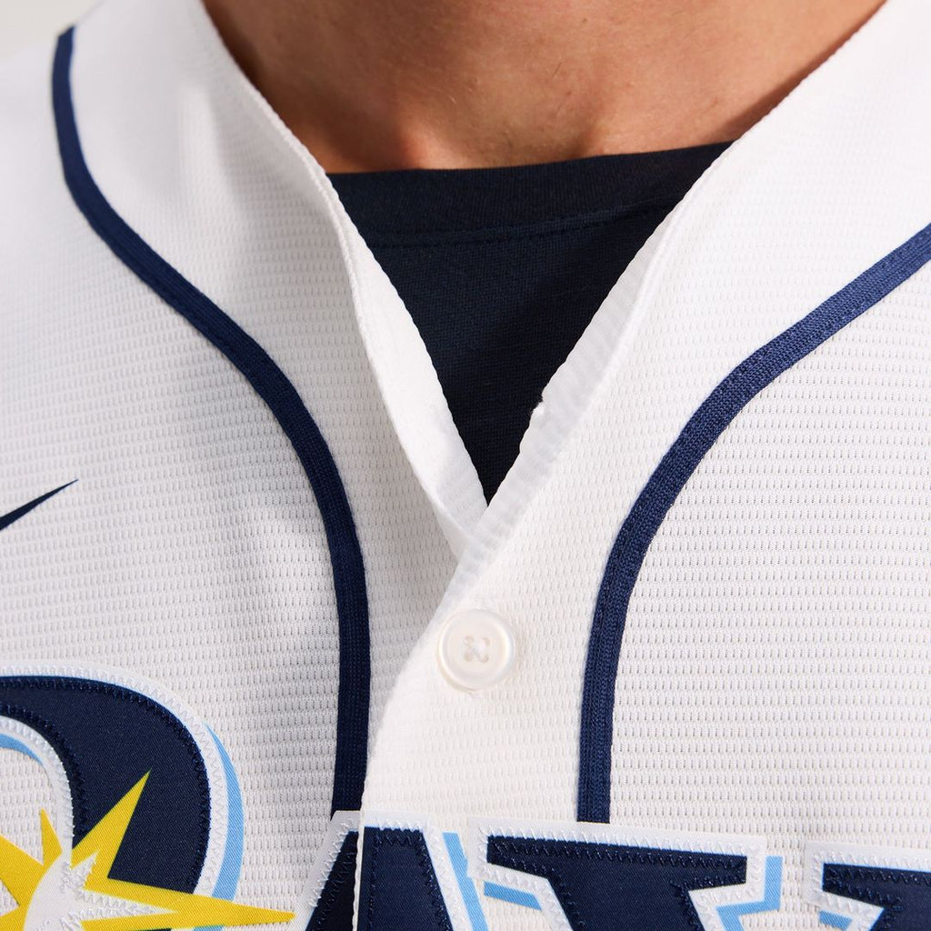 Men's Tampa Bay Rays Yandy Díaz White Home Replica Jersey