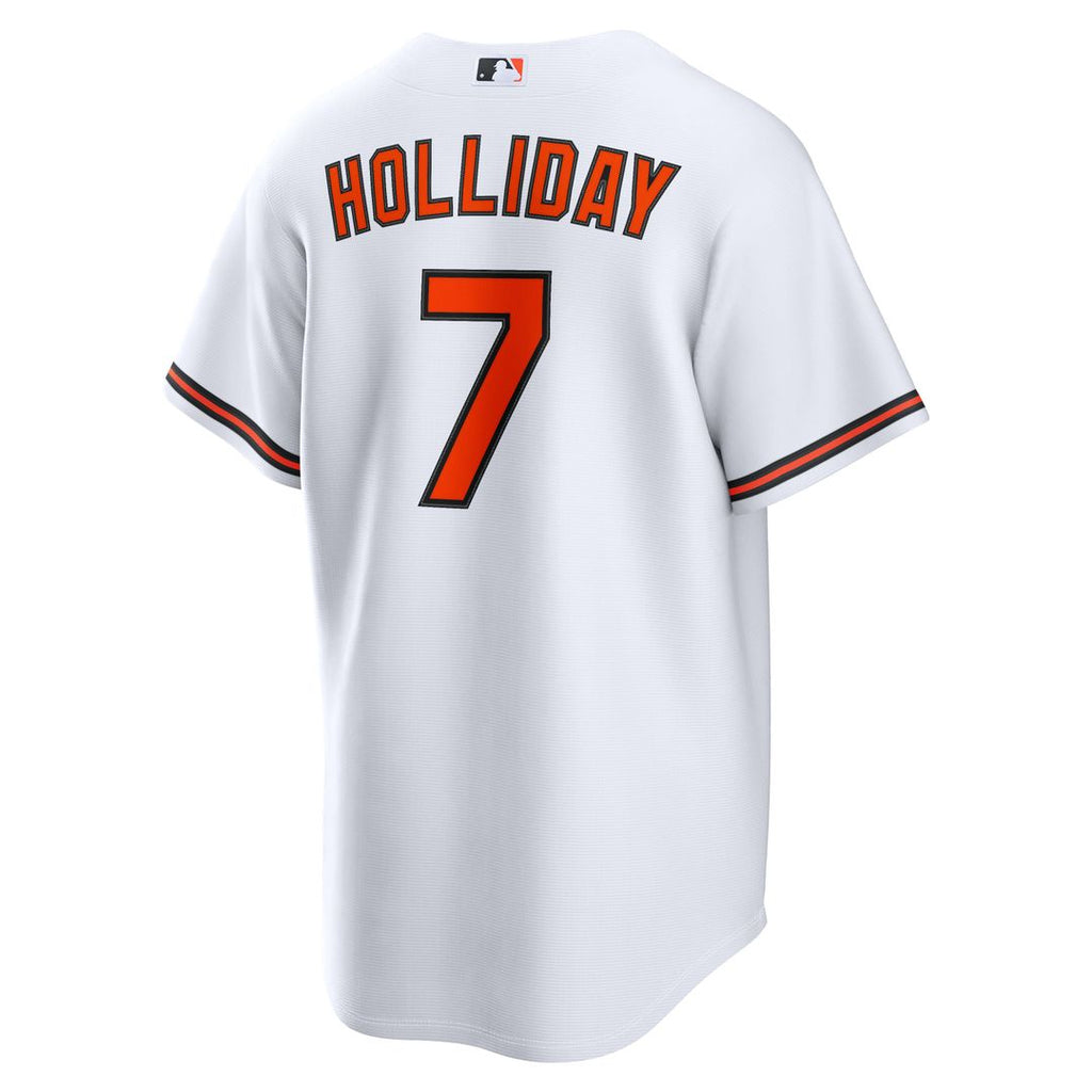 Men's Baltimore Orioles Jackson Holliday White Home Replica Jersey