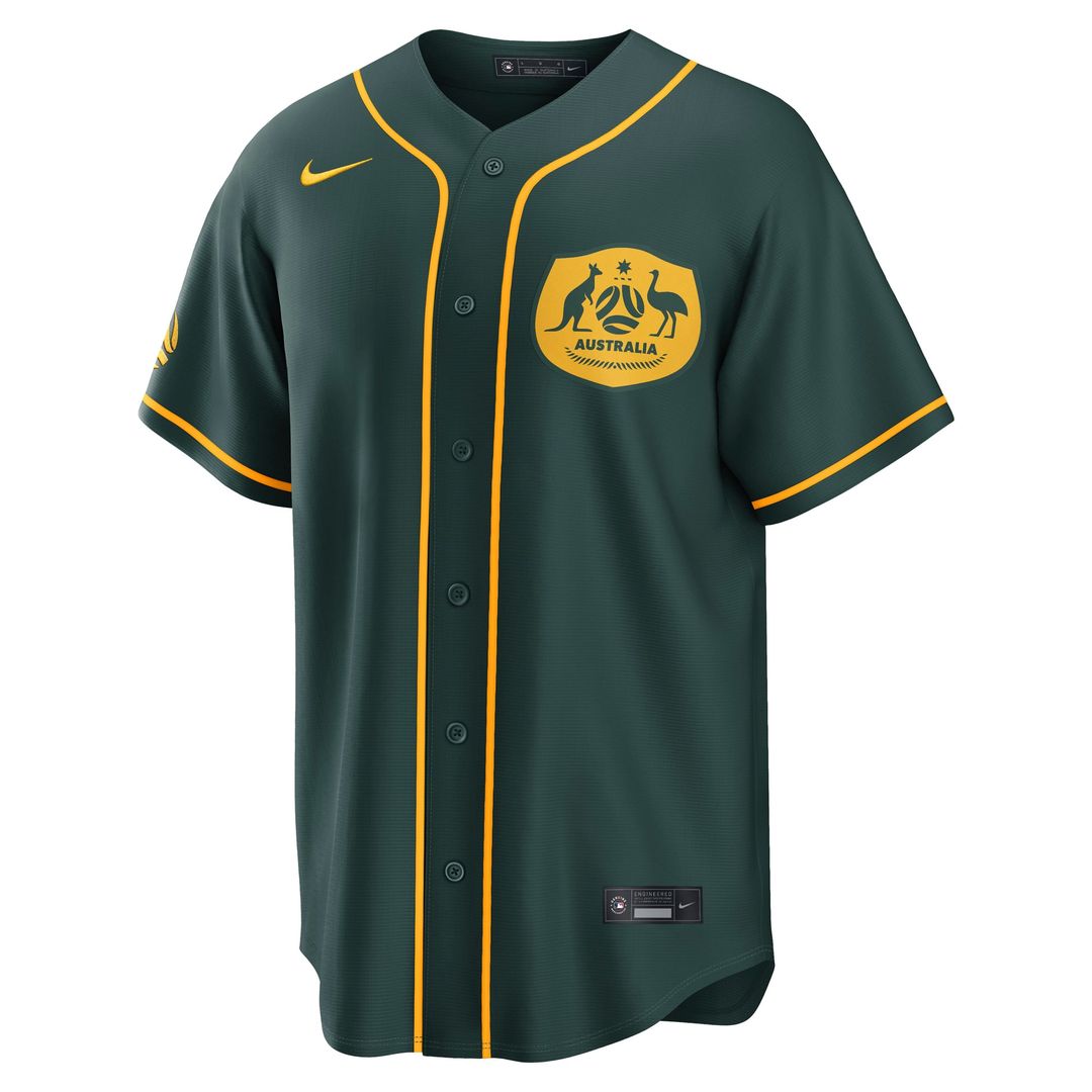 Men's Australia National Team x Green Stadium Replica Jersey