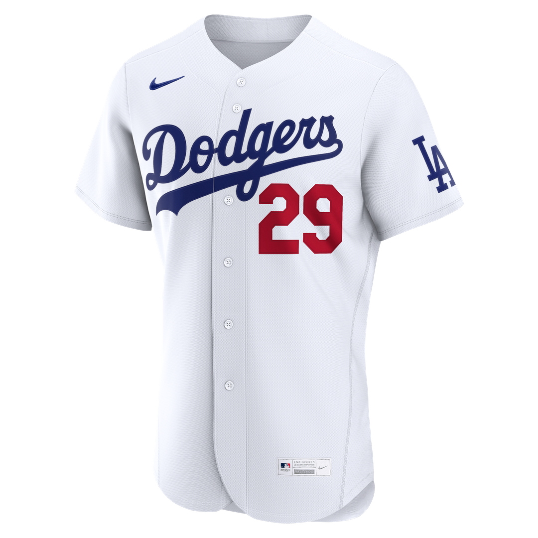 Men's Los Angeles Dodgers Tarik Skubal White Home Jersey