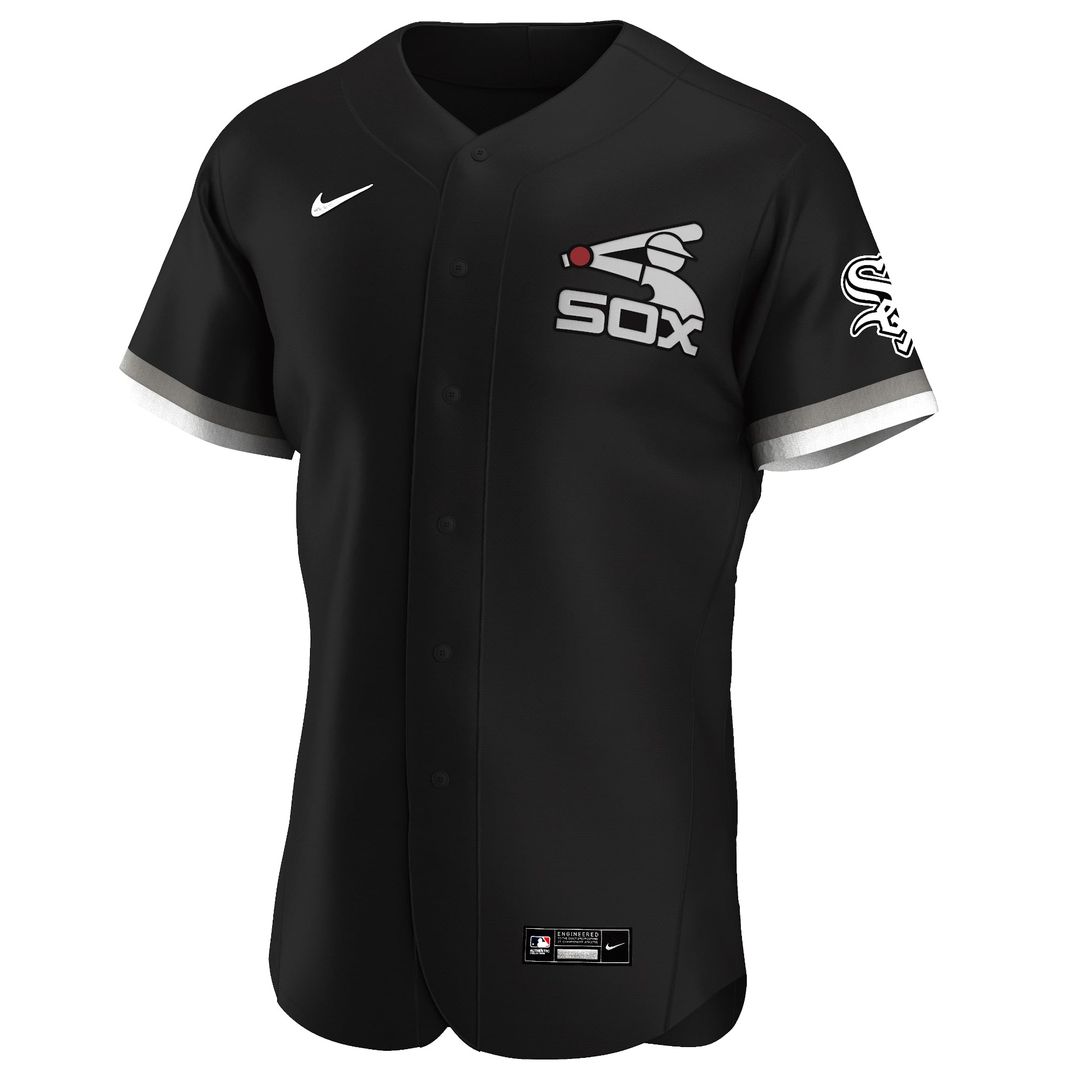 Men's Chicago White Sox Black Alternate Team Jersey