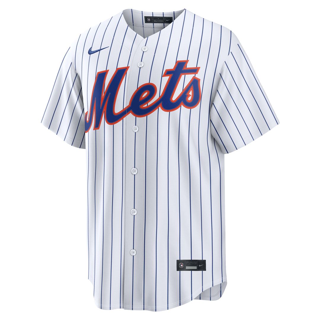 Men's New York Mets Sean Manaea White Home Replica Jersey