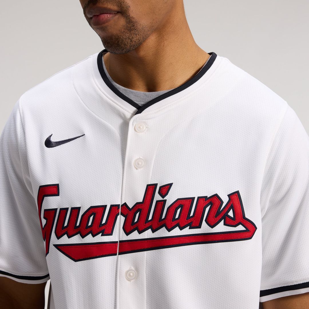 Men's Cleveland Guardians Jose Ramirez White Home Player Jersey