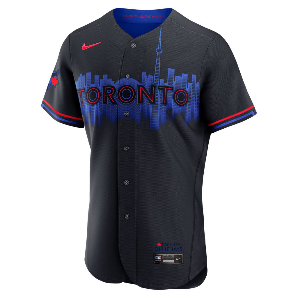 Men's Toronto Blue Jays Navy City Connect Jersey