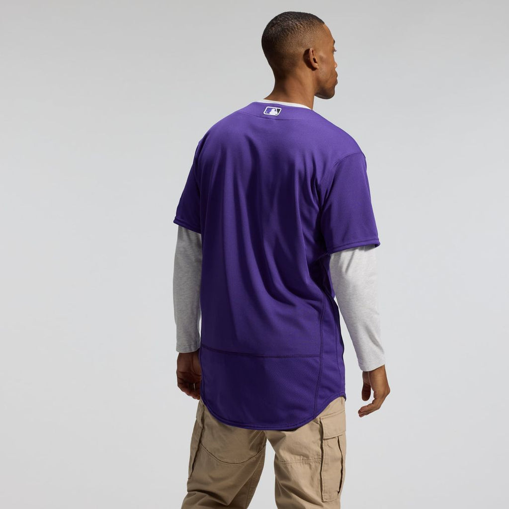 Men's Colorado Rockies Purple Alternate Jersey