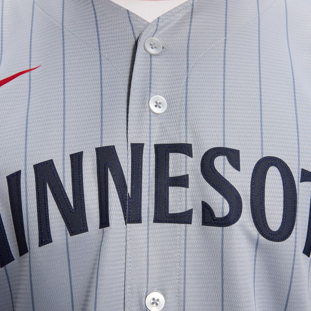 Men's Minnesota Twins Gray Road Replica Team Jersey