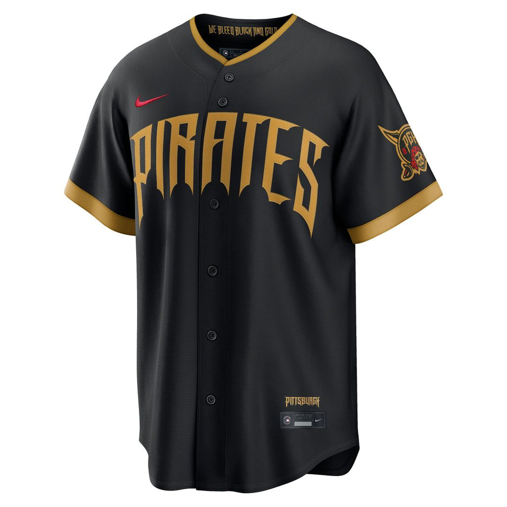Men's Pittsburgh Pirates Paul Skenes Black 2026 City Connect Stadium Jersey