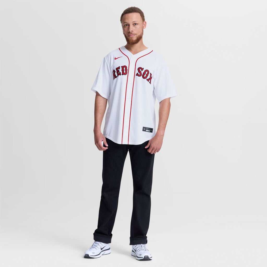 Men's Boston Red Sox Jarren Duran White Home Replica Jersey