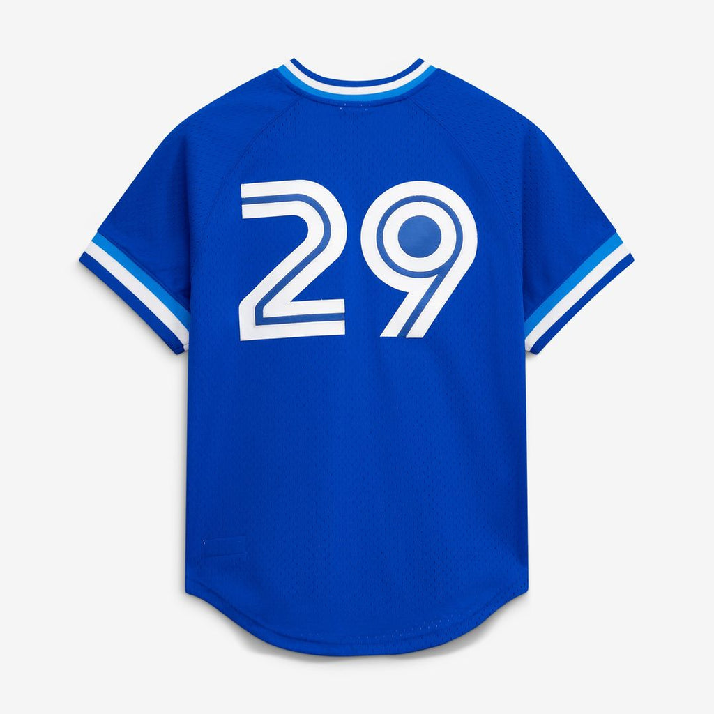 Men's Toronto Blue Jays Joe Carter Royal Batting Practice Jersey
