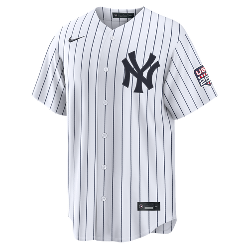 Fourth of July Men's New York Yankees Giancarlo Stanton White USA 250 Stadium Jersey