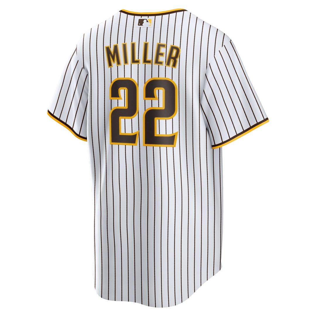 Men's San Diego Padres Mason Miller White Home Replica Jersey
