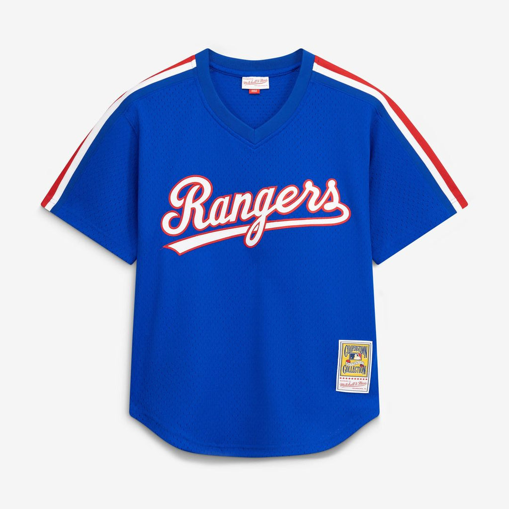 Men's Texas Rangers Nolan Ryan Royal Big & Tall Mesh Batting Practice Jersey