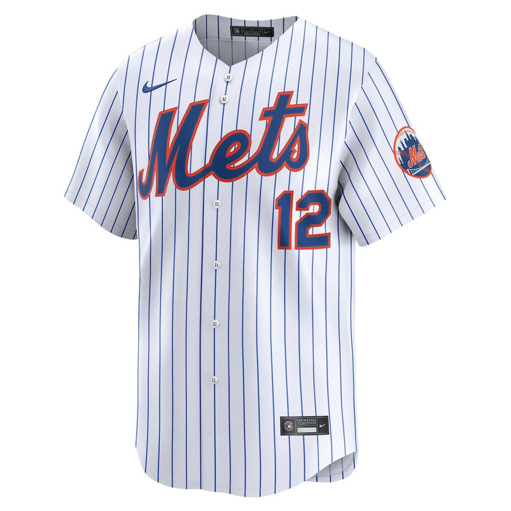 Men's New York Mets Francisco Lindor Gray Road Player Jersey