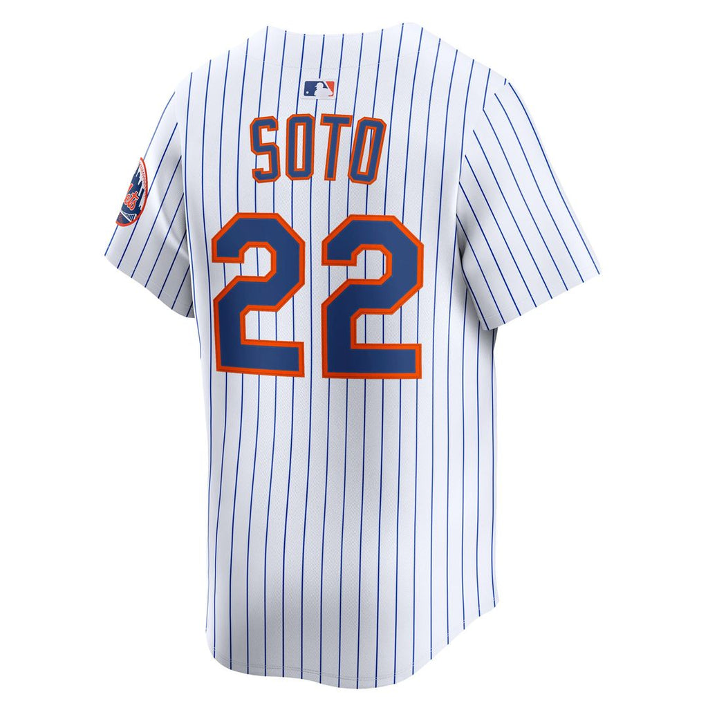 Men's New York Mets White Home Player Jersey