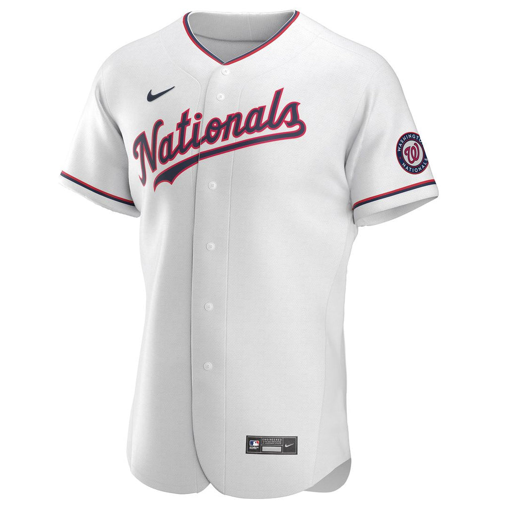 Men's Washington Nationals White Alternate Team Jersey