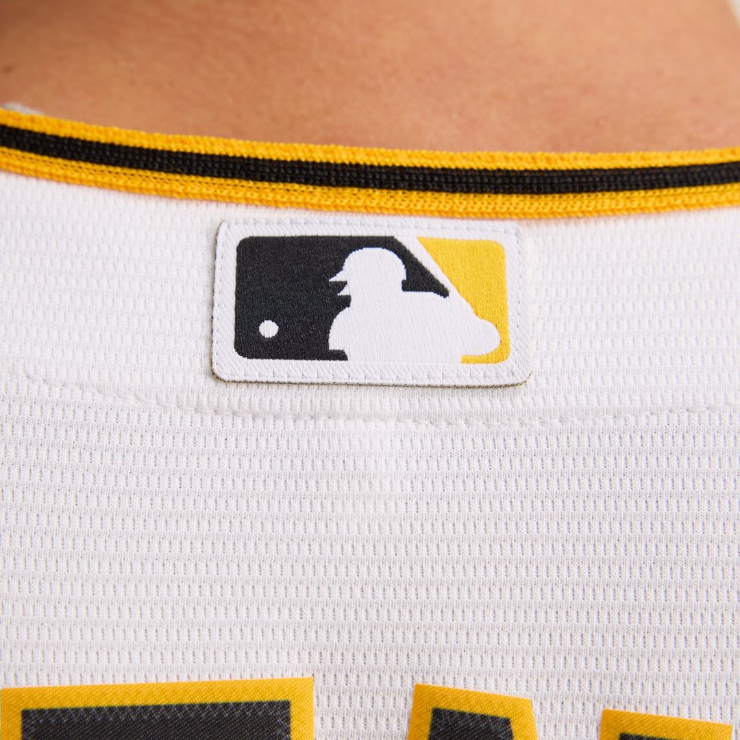 Men's Pittsburgh Pirates Paul Skenes White Home Replica Player Jersey